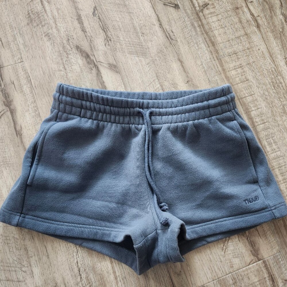 Aritzia TNA boyfriend shorts | echo grey, S